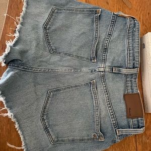 Madewell jean shorts